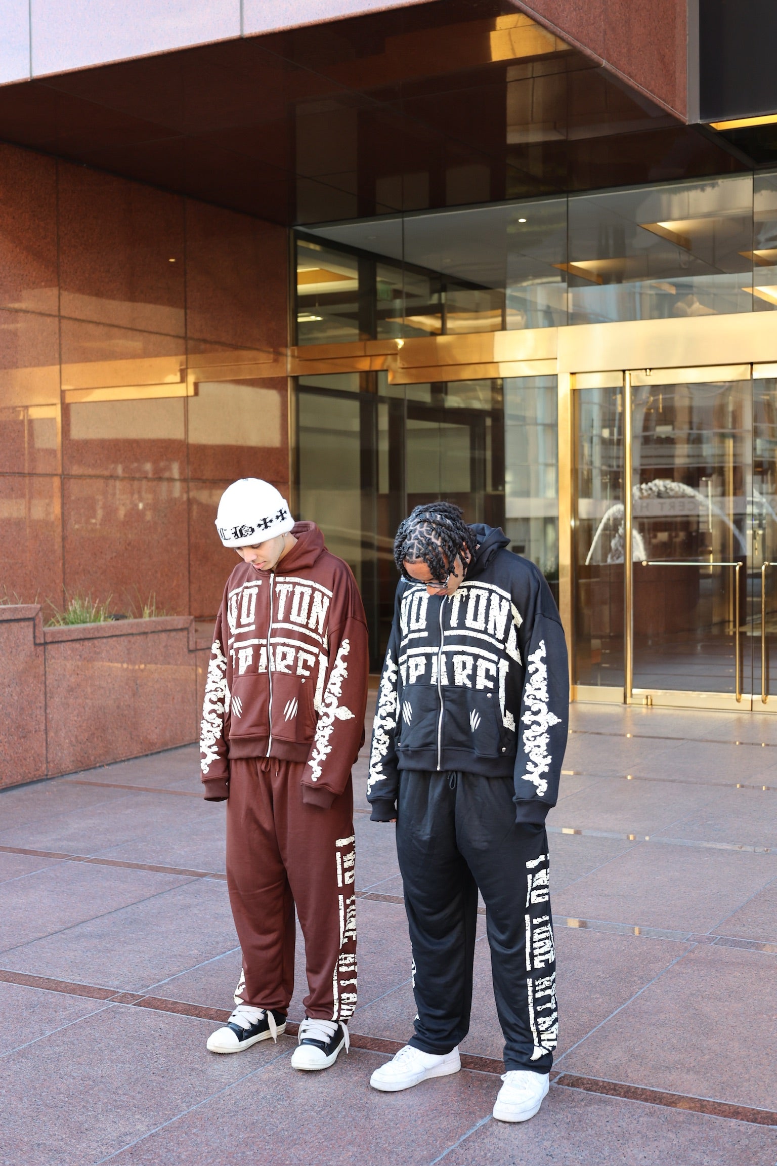 Saint BROWN Zip-up