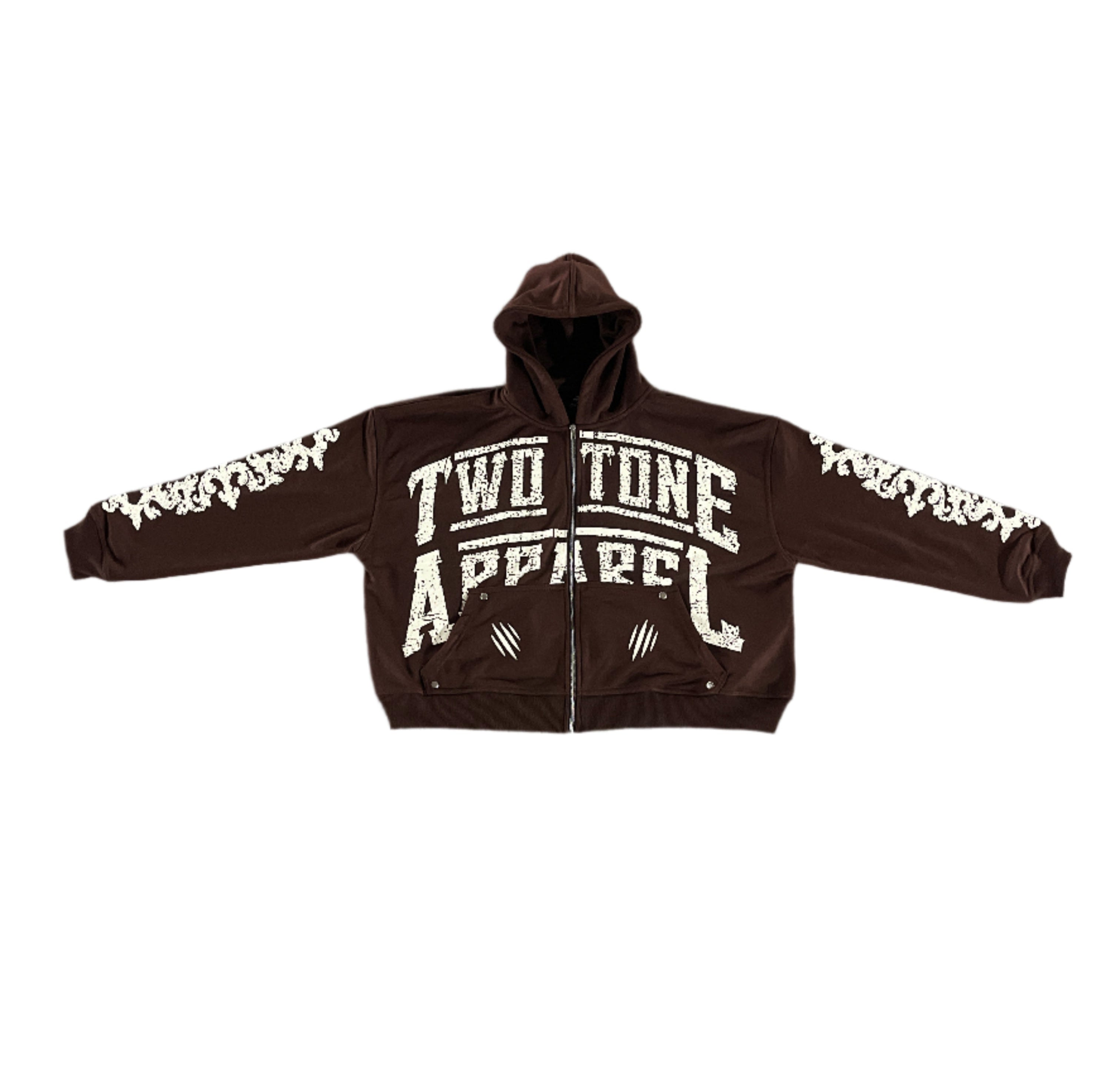 Saint BROWN Zip-up