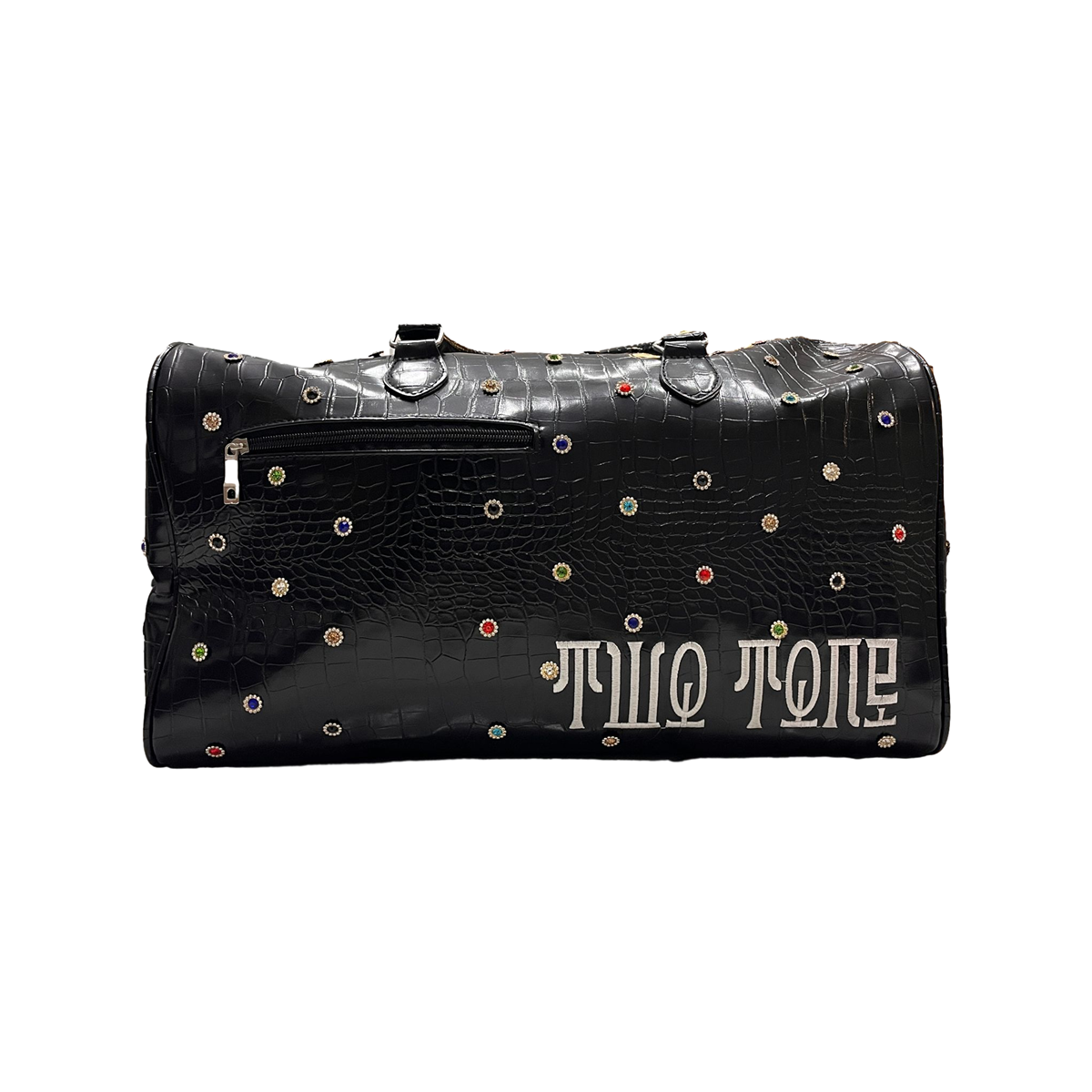 Rhinestone Duffel (Black)