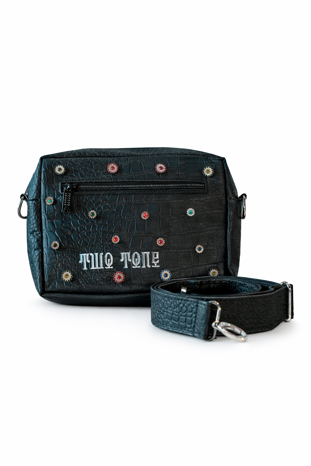 Rhinestone Cross Body Bag