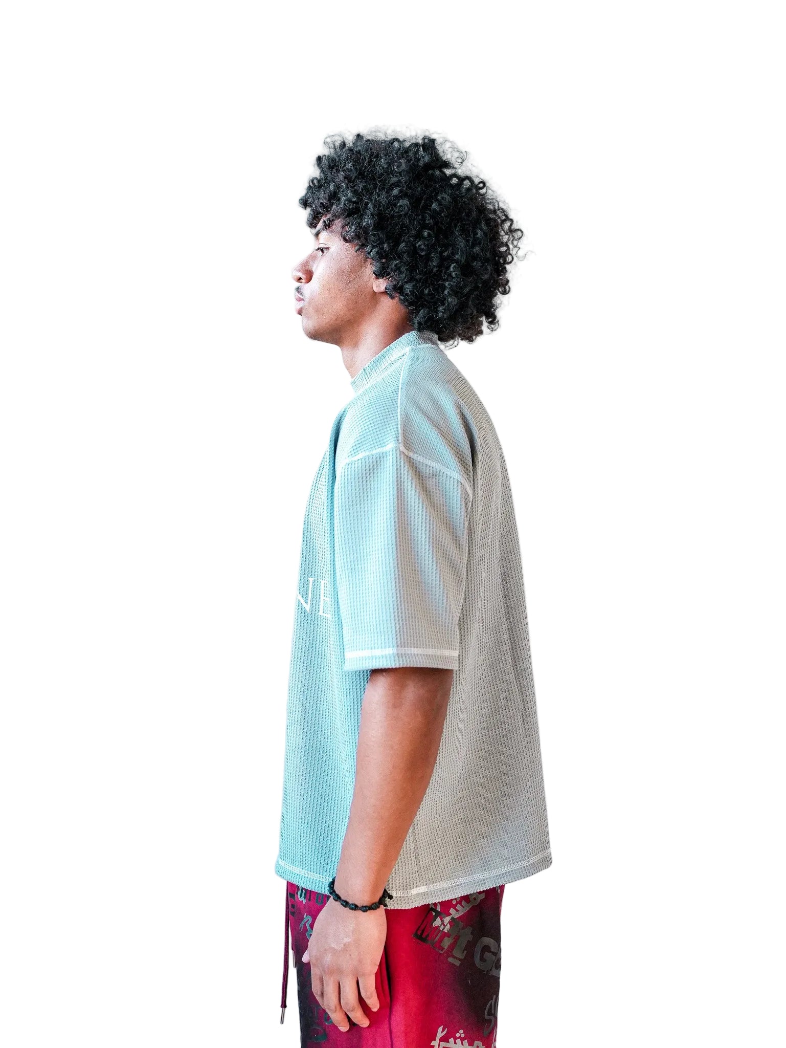 Two Tone Thermal Tee Shirt