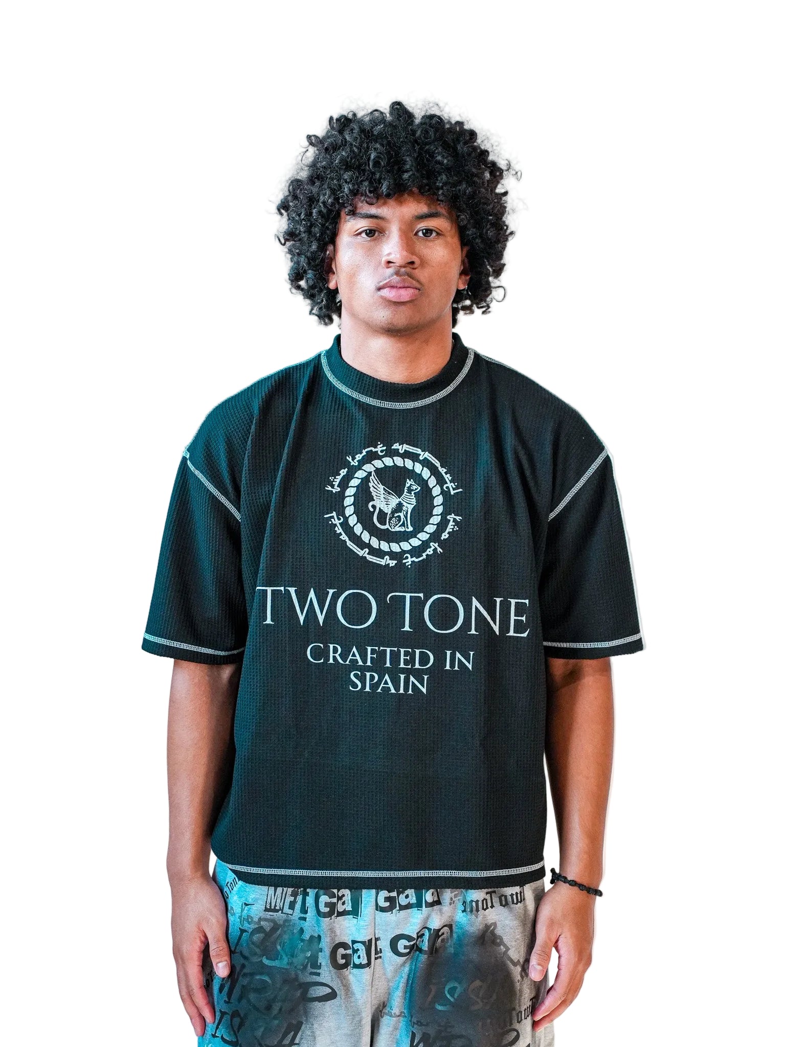 Two Tone Thermal Tee Shirt