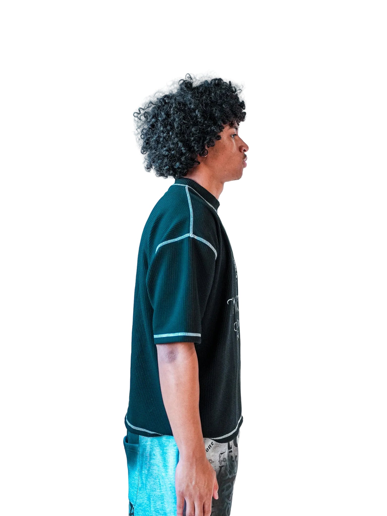 Two Tone Thermal Tee Shirt