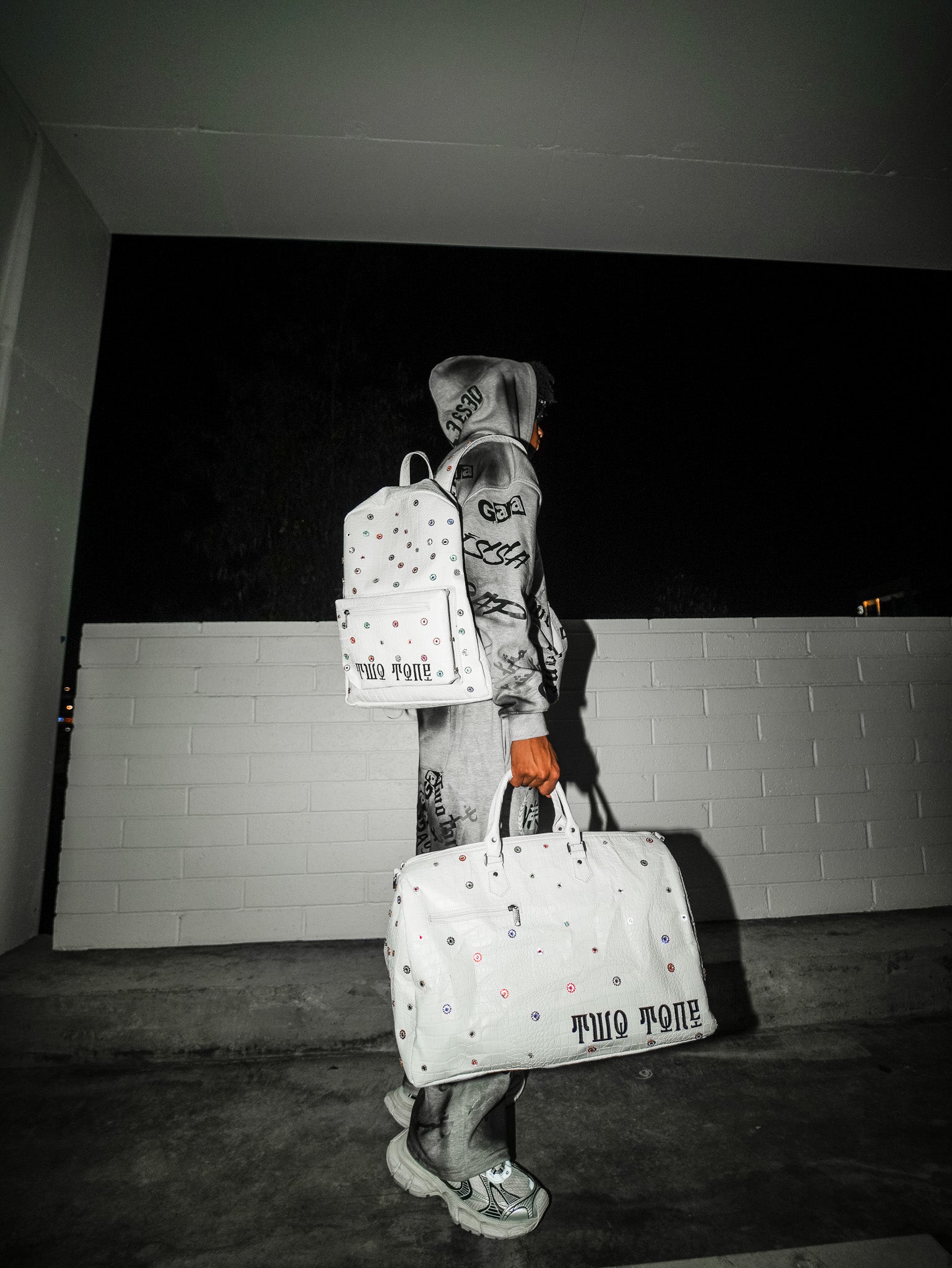 Two Tone Travel Bundle (Backpack + Dufflebag)