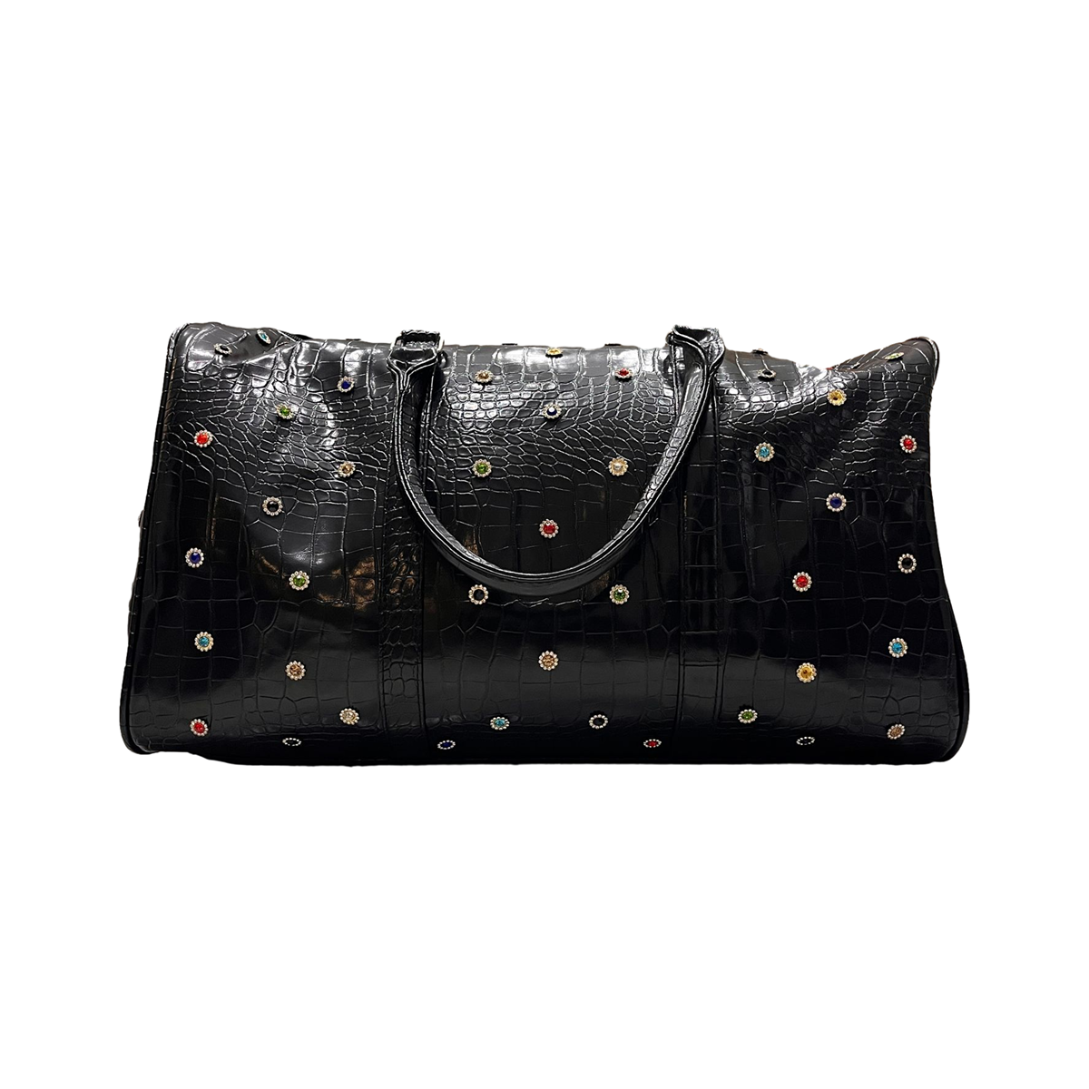 Rhinestone Duffel (Black)