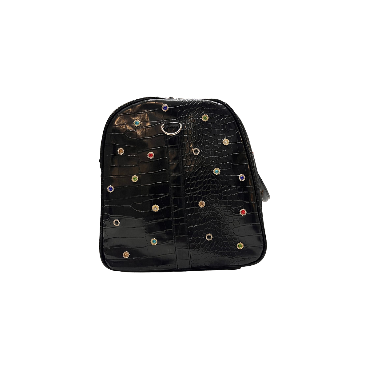 Rhinestone Duffel (Black)